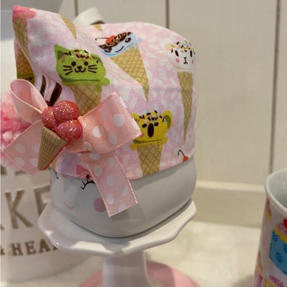 🍨 Ice Cream Marshmallow Mug Hat, Tier Tray Decor, Rae Dunn inspired - Picture 5 of 5